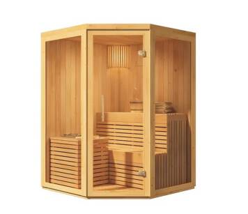 Sauna model AXNOR wymiar 141x141x202